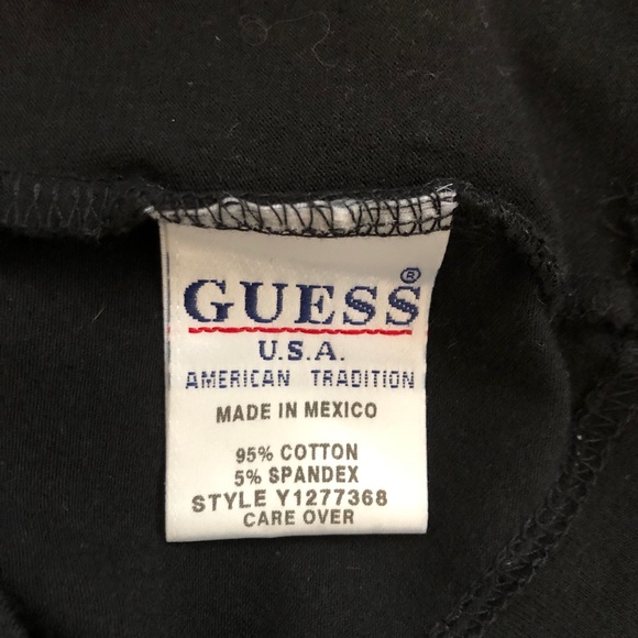 NWT Guess crop one shoulder tank. - Picture 4 of 4